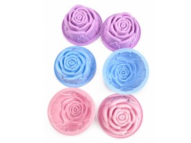 Pack 6 pirotines silicona modelo 